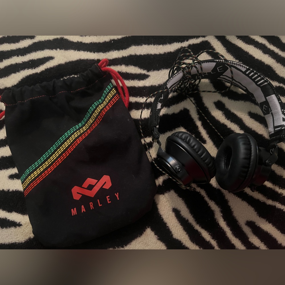 MARLEY headphones never used